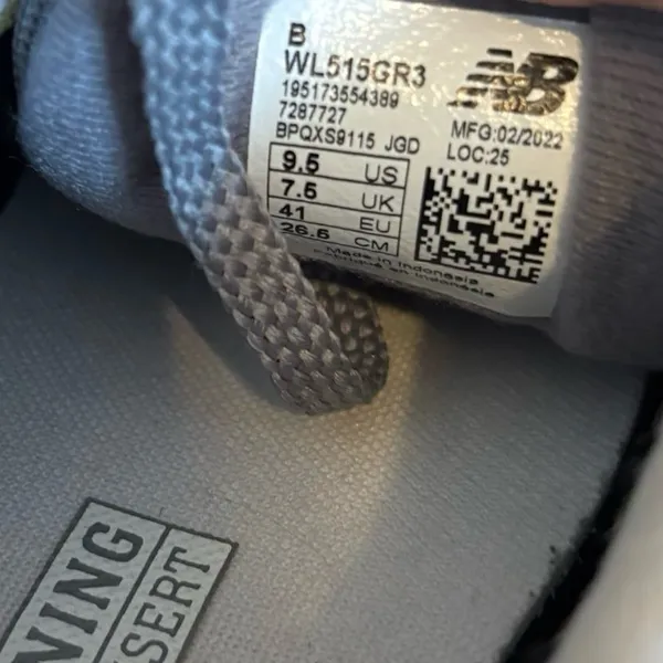 New Balance‎ 515 Gray Sneakers Size 9.5 - Image 8