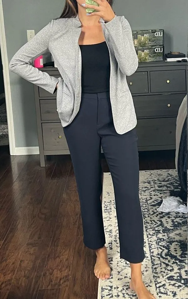 Banana Republic Grey Blazer - Image 2