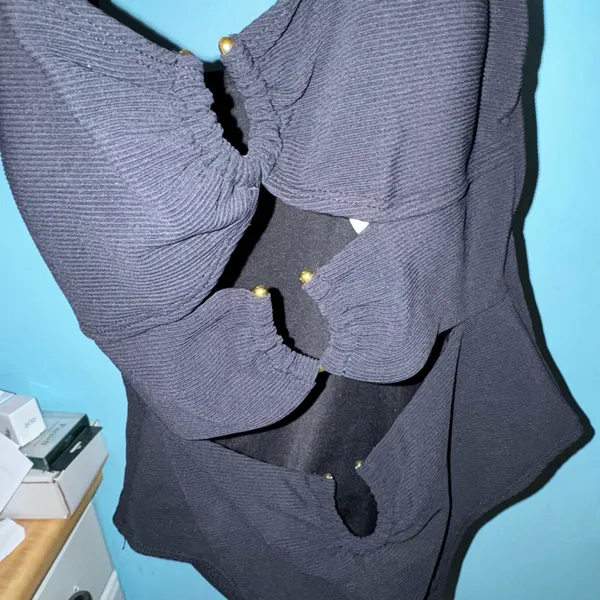 Cut out one piece swimsuit Black Size M - Image 4