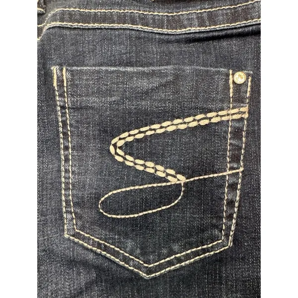 Vintage Seven For All Mankind Skinny Jeans Women's 10 Blue Denim Y2K EUC - Image 11