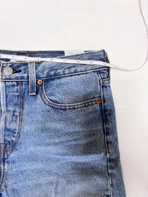 Levi's Premium Wedgie Fit Ankle Jeans - 27 - Light Wash - Image 9