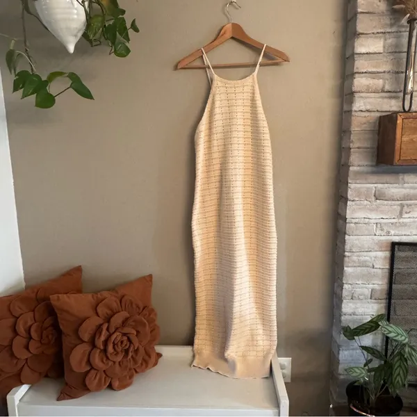 FREE PEOPLE Mallorca Midi Sweater‎ Dress - Image 3