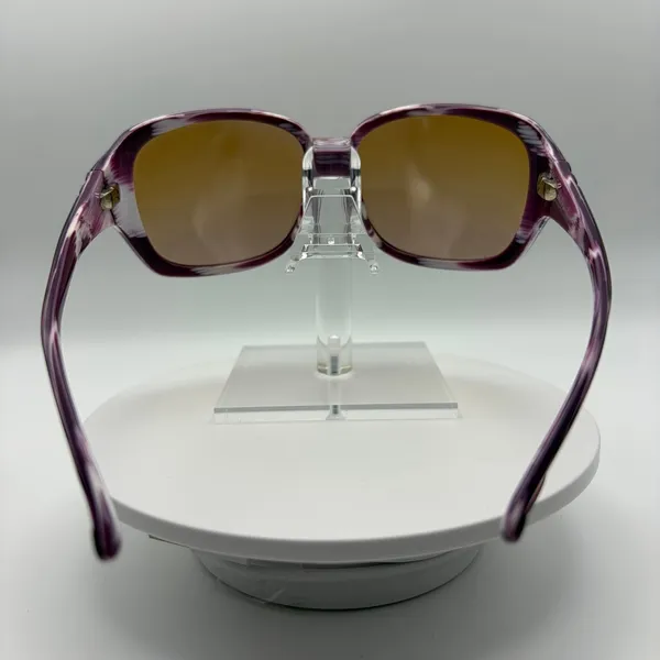Oakley Unfaithful Purple Tiger Print Oversized Gradient Sunglasses - Image 4
