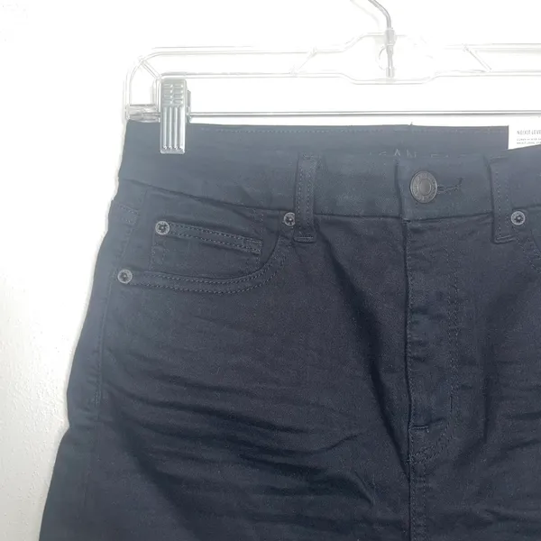 NWT Ne(X)t Level Solid Black High Rise Curvy Shorts - Image 2