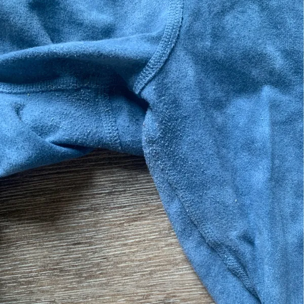 Alo Tie Dye Blue High-Waisted Leggings M - Image 3