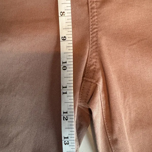 Buffalo David Bitton Havana Pants Women 10/30 Mauve Brown High Rise Ankle Skinny - Image 11
