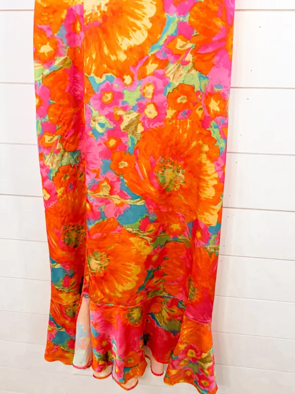 Show Me Your Mumu Garden Midi Dress Miss Malibu, EUC, Medium, MSRP $198 - Image 8