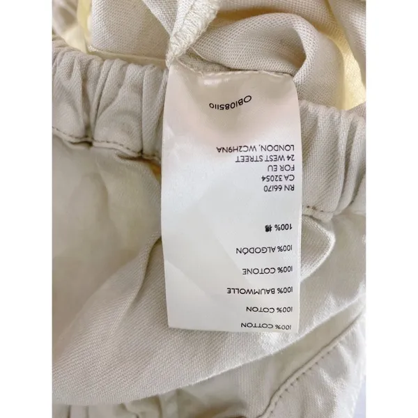 Free People We The Free Palm Desert Cream Ivory Button Crop Top - Image 12