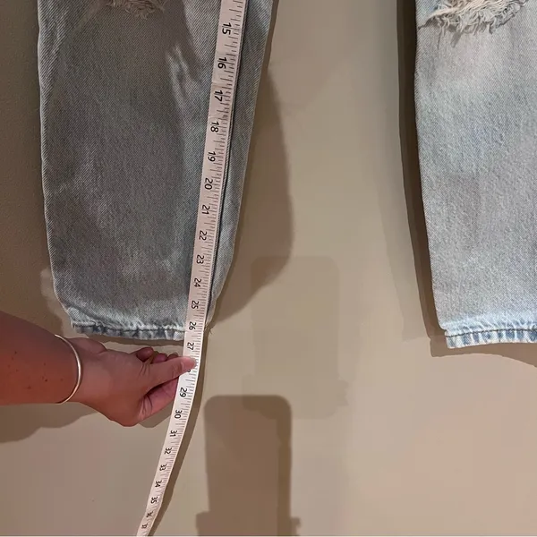 Aeropostale High Rise Mom Jeans Size 0 - Image 7
