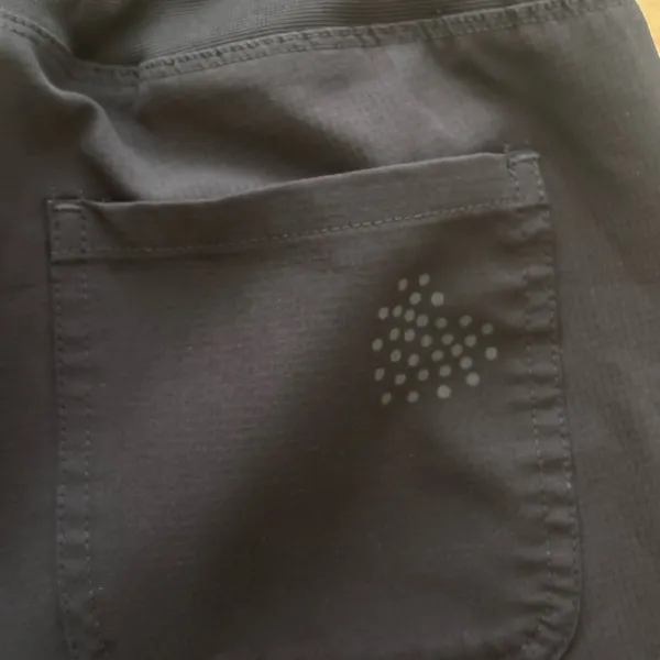 Cherokee Black Scrub Joggers Elastic Waistband Tapered Fit - Image 10