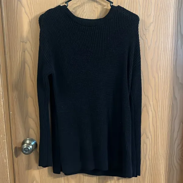 Cotton On Women's Black Crew‎ Neck Knit Sweater XS - Image 4