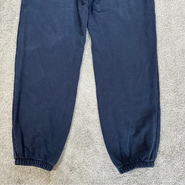Uniqlo Women’s Washed Jersey Jogger Pants Pull On Loungewear in Navy Size S - Image 8
