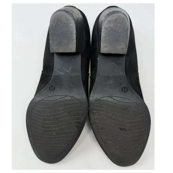 Lauren Blackwell Women's Devyn Black Suede Ankle Booties Size 8 1/2 - Image 5
