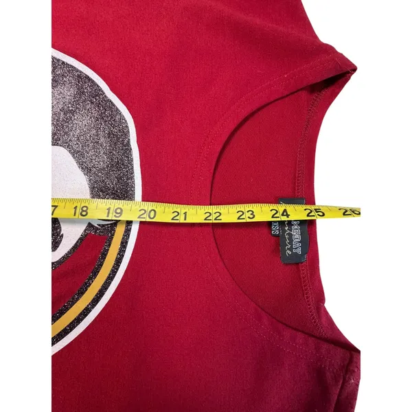 Gameday‎ Couture FSU Florida State Seminoles Leopard Glitter Top XS/S Oversized - Image 6