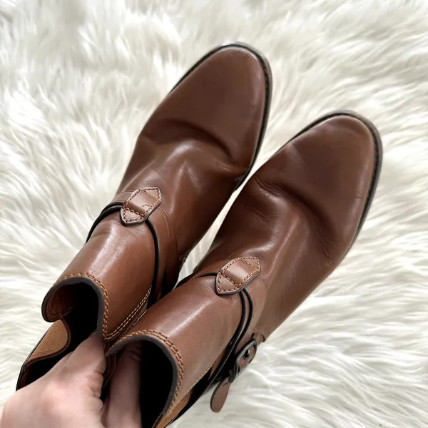 Coach Women's Buckle Chelsea Boot Sz 11 - Image 4