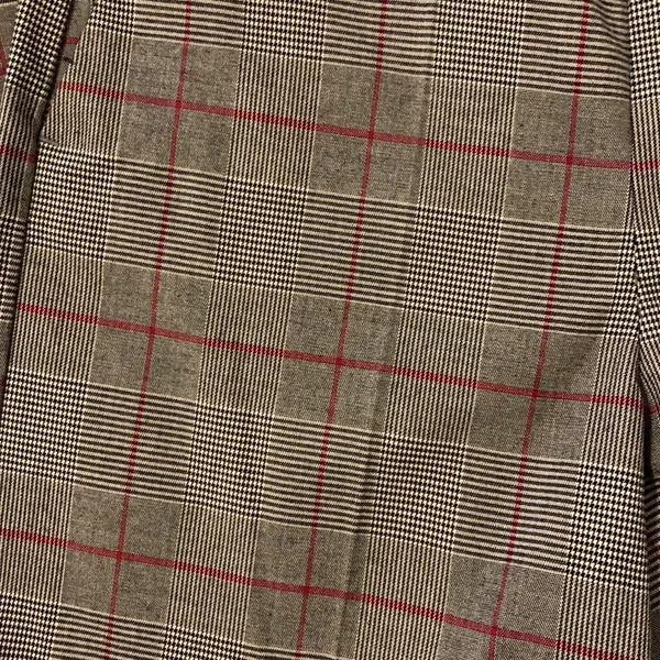 ZARA Grey Plaid wide leg culottes Size XS - Image 6