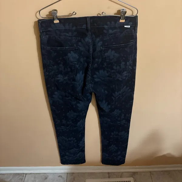 Mother Dazzler Hover High Rise Straight Leg Jeans in Depth of Field - Image 6