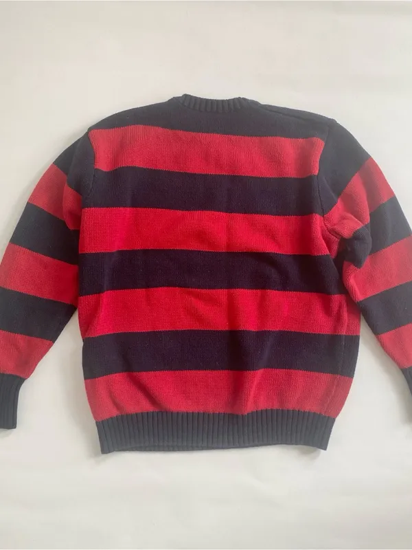 J GALT striped pullover sweater Red Size undefined - Image 10