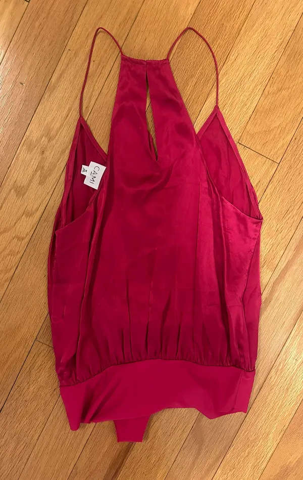 Pink Blouse Bodysuit - Image 2