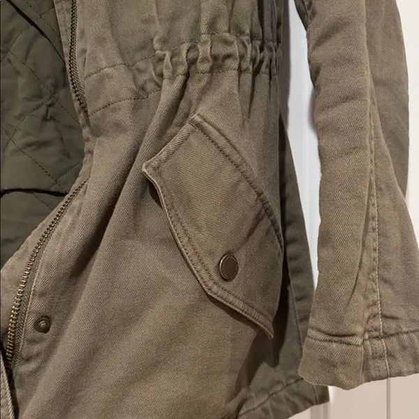 Boden Army Green Kentwell Coat size small‎ - Image 3