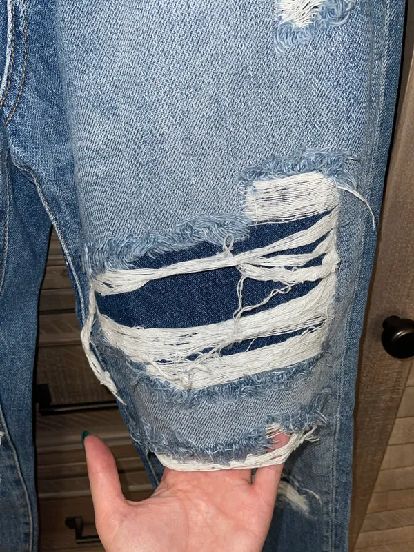 KanCan USA Buckle High Rise Ripped Jeans - Image 2