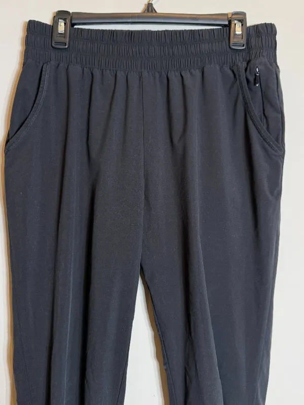 prAna Railay Pant Women's Medium Black Hiking Gorpcore Outdoor Sweatpant Jogger - Image 8