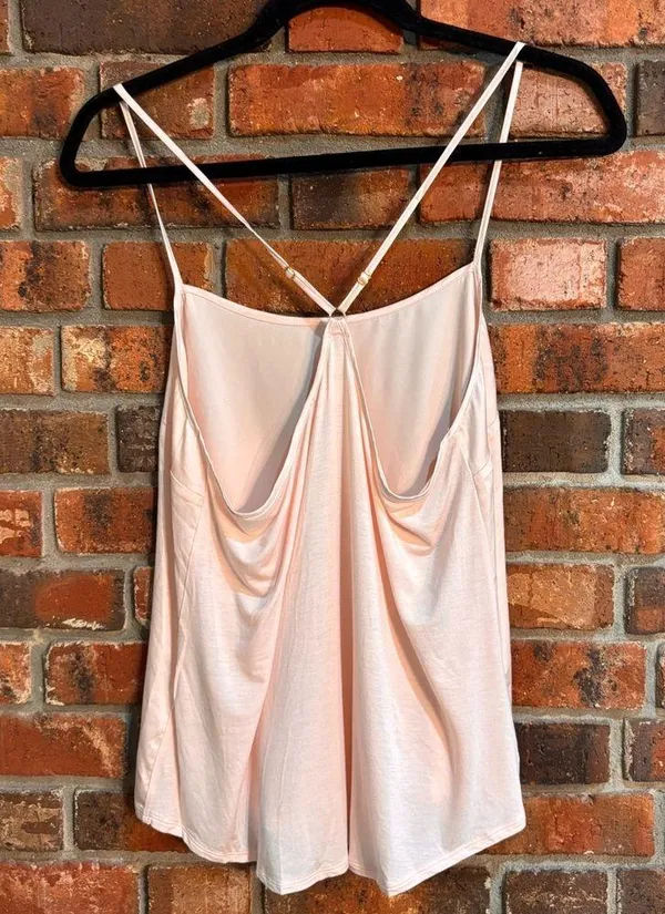Victoria’s Secret womens crossover back cami tank top pink M - Image 2