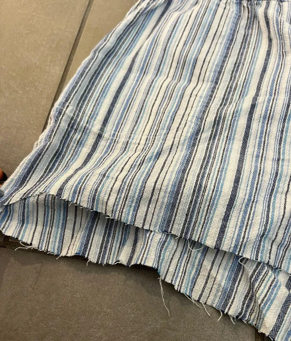 Casual Flowy Shorts Blue Size M - Image 2