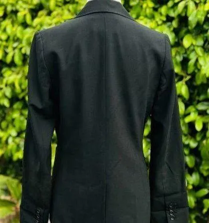 Banana Republic 8 stretch black wool lined Womens blazer - Image 2