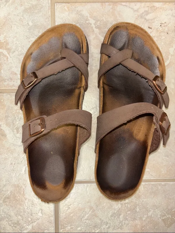 Birkenstock Brown Mayari Mocha Sandals - Image 8