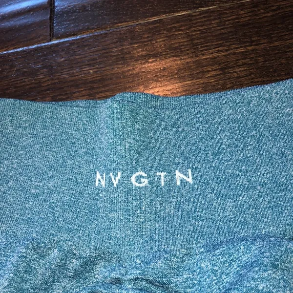 NVGTN teal athletic leggings size xsmall - Image 6