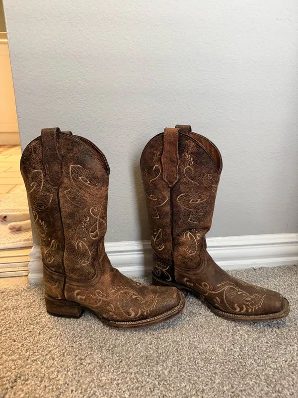 Circle G Cowboy boots - Image 4