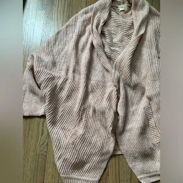 Sleeping in the snow pink cardigan small Anthropologie - Image 2