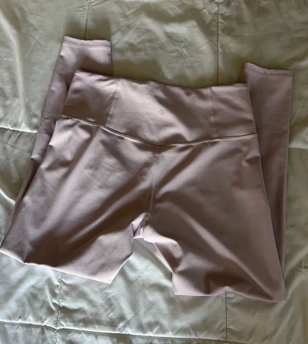 Athleta Light Pink Leggings - Image 3