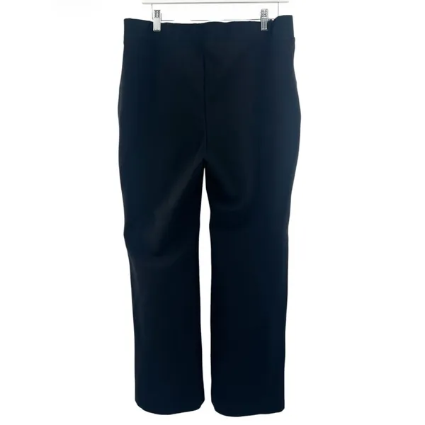 Anthropologie‎ Maeve slim flare pants black 1X - Image 3