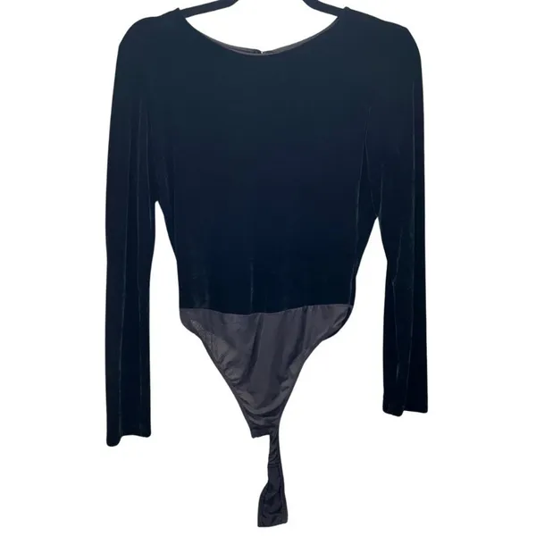 Victoria's Secret Velour Bodysuit‎ Large - Image 3