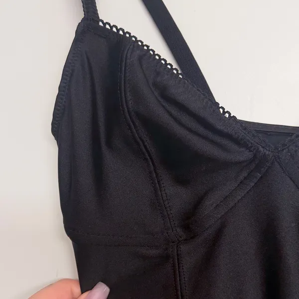 Urban Outfitters Black Corset Structured Bodysuit - Image 5