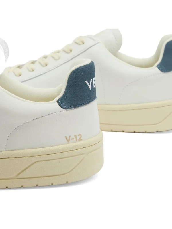 Veja V-12 Sneakers in Extra White & White California 38 7 Womens Athletic Shoes - Image 4