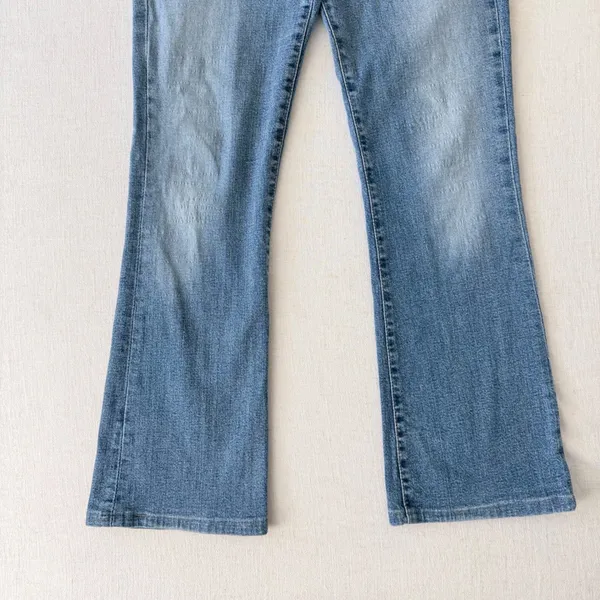 Levi's 518 Superlow Stretch Boot Cut Jeans Juniors 11‎ Y2K Low Rise 31x28.5 - Image 9