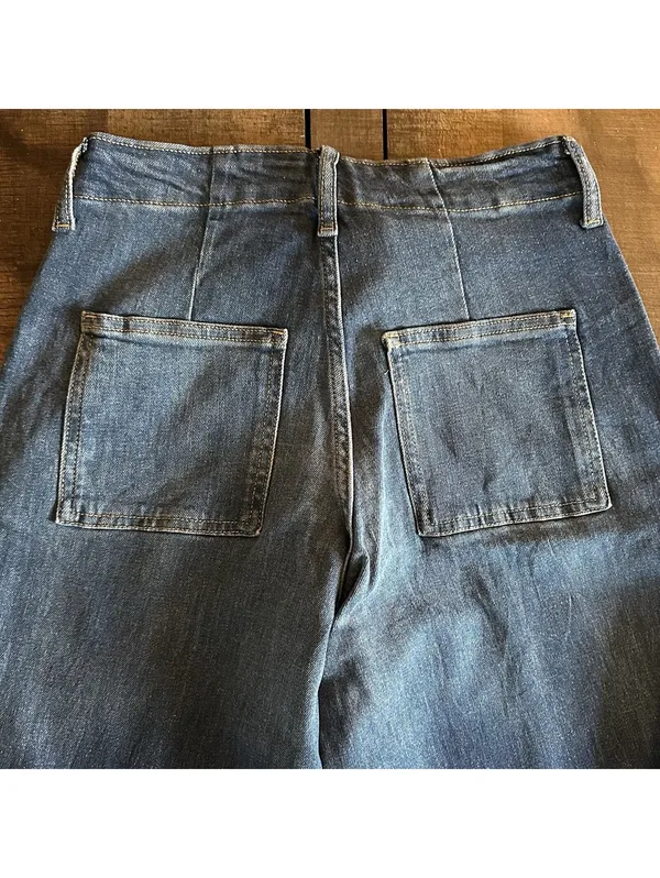 Old Navy O.G. Loose High-Rise Jeans Size 4 Woman - Image 9