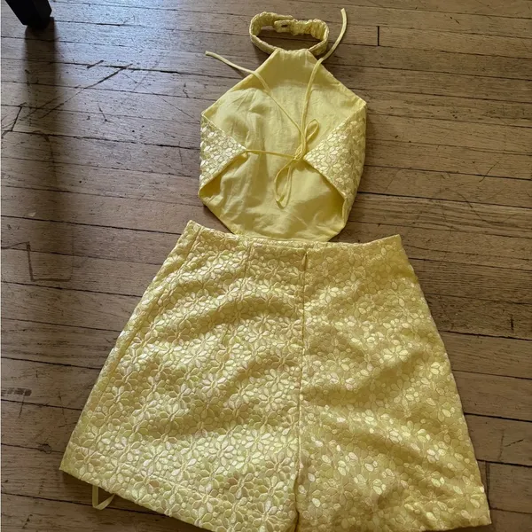 NWT Staud Backless Romper - Image 4