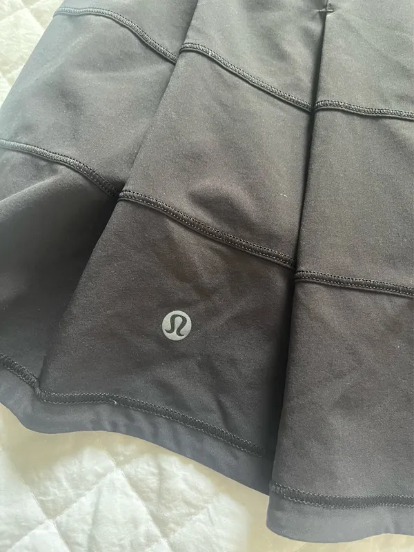 Lululemon Pace Rival Skirt Stretch 13” Black Sz 4 (Tall) Swift Luxtreme - Image 5