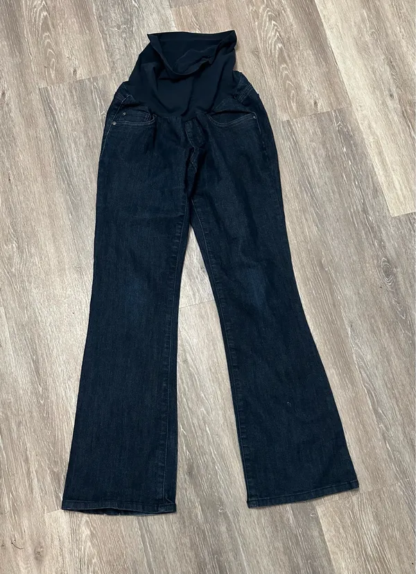 Indigo ladies maternity pants are size Medium. - Image 4