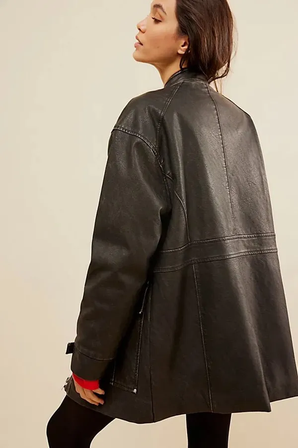 NWT Black All About That Moto Jacket. Size Large - Image 6