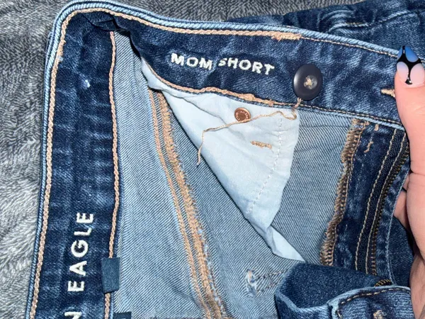 American Eagle Crossover Denim Shorts - Image 4