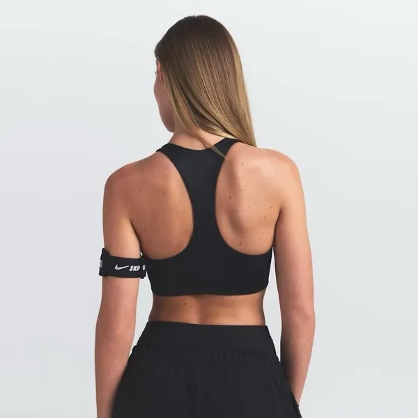 Nike Skims Shine Racerback Sports Bra Obsidian Size Medium - Image 2