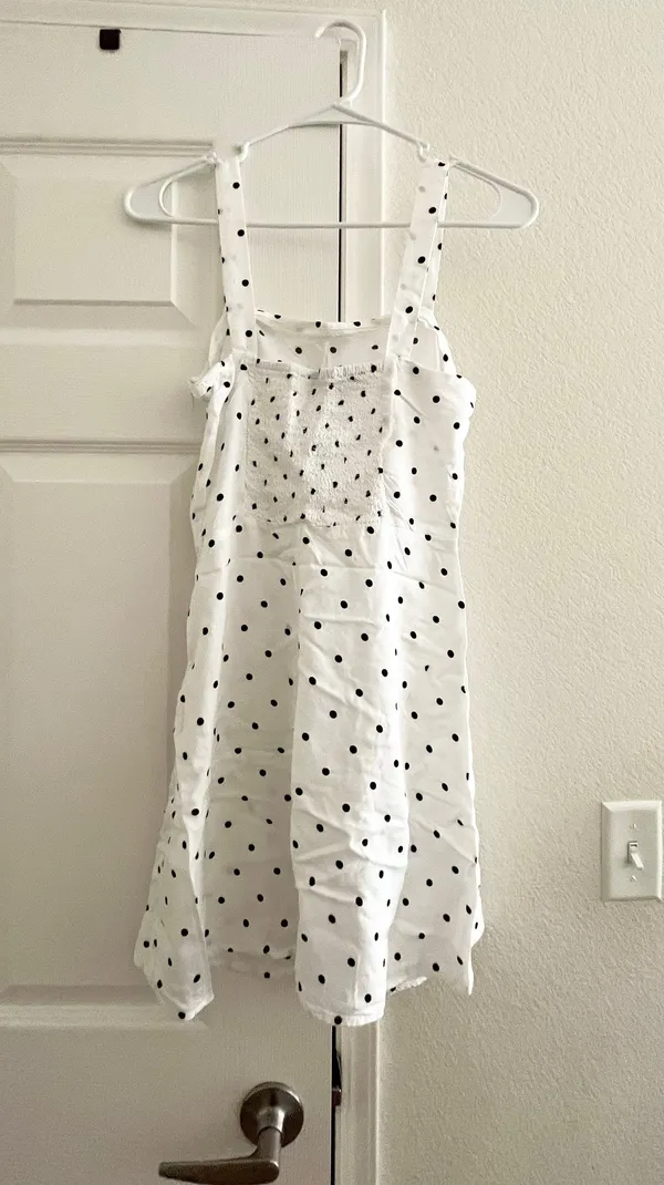 Polka Dotted Dress Multi Size 4 - Image 2