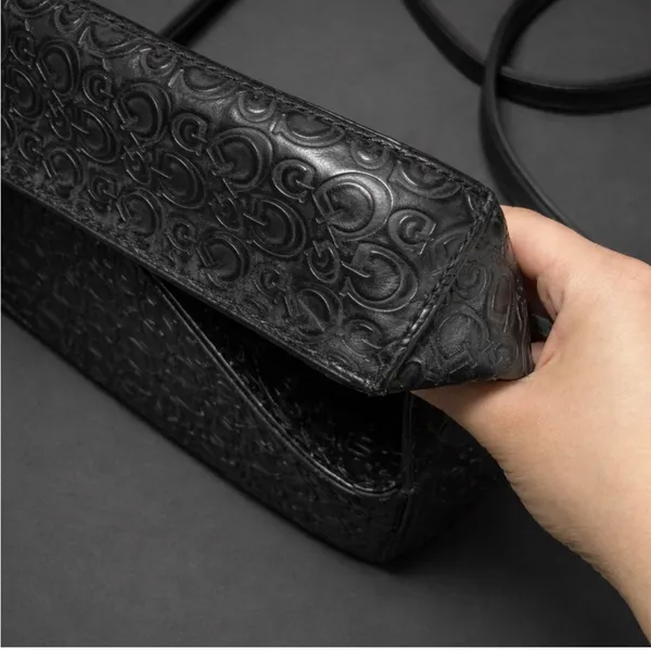GUESS Embossed Crossbody Bag - Image 4