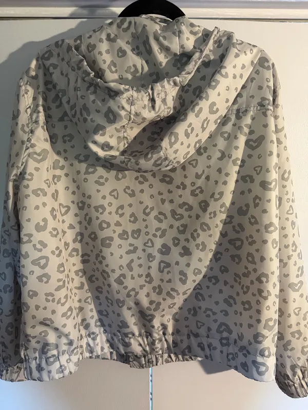 Grey lepard jacket Gray Size XXL - Image 3