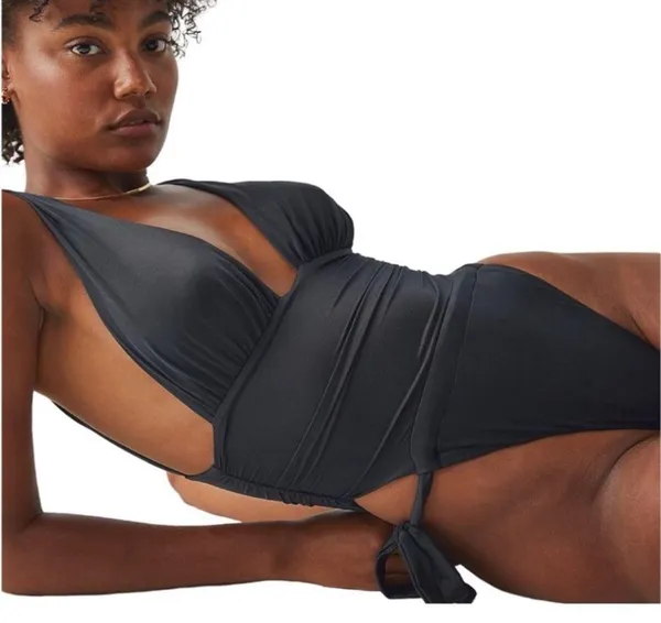 NWT‎ We are HAH x Cut To the Chase One Piece Swimsuit Bodysuit Size XS $148 - Image 5